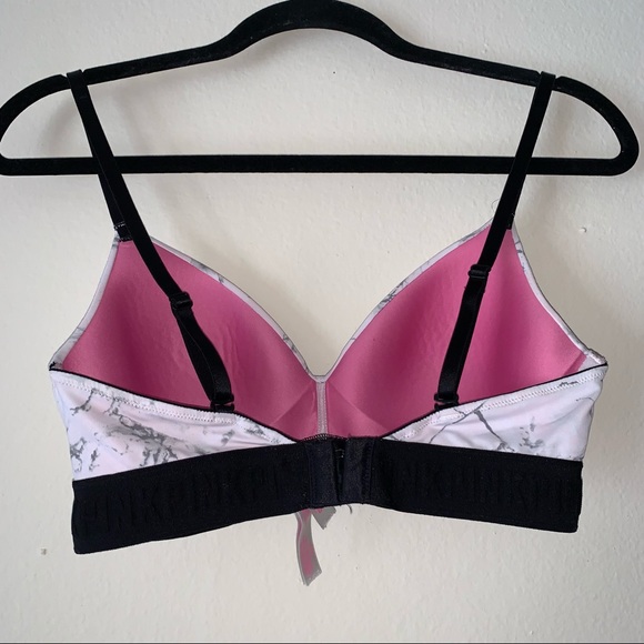 VS Pink Wear Everywhere Lightly Lined Bra Sz 34C - Picture 3 of 6